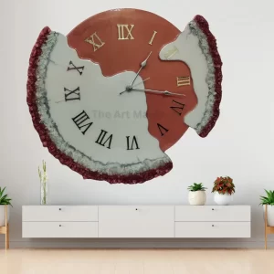 Exclusive Trio: Custom Resin Wall Clock